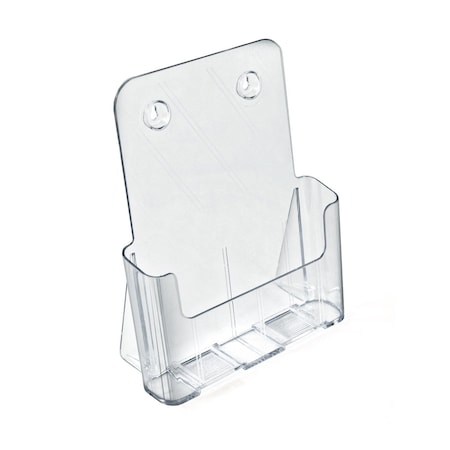 Azar Displays Letter Size Brochure Holder for Counter or Wall, 2-Pack 252384